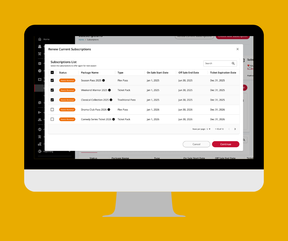 Subscription Renewals Just Got Easier
